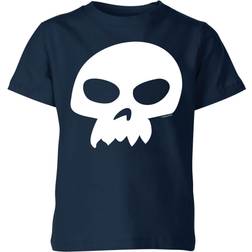 T-Shirt Enfant Tête de Mort de Sid Toy Story - Bleu Marine