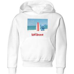 Disney Lilo And Stitch Surf Beach Hoodie - Weiß