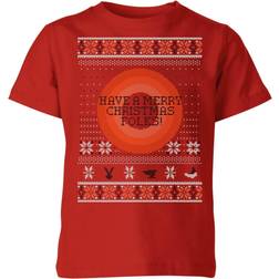 Looney Tunes Knit Christmas T-Shirt - Red