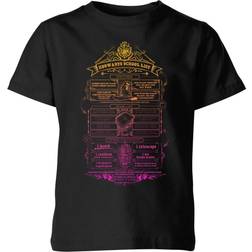 Harry Potter School List Kids' T-Shirt 9-10