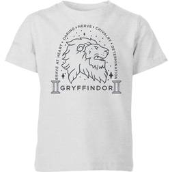 Harry Potter Gryffindor Linework Kids' T-Shirt 11-12