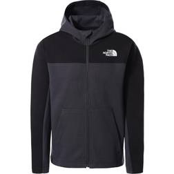 The North Face Boy's Slacker Full Zip Hoodie - Asphalt Grey