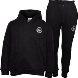 Hype Boy's Crest Logo Tracksuit - Black