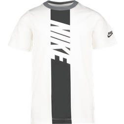 Nike T-Shirt Big Swoosh Bianco Ragazza