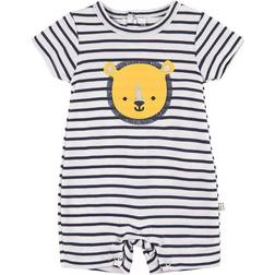 Carrément Beau Lion Romper - Navy