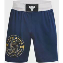 Under Armour Armor Project Rock Terry Mens Boxshorts - Marineblau/Weiß