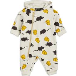 Mini Rodini Mouse Light Onesie