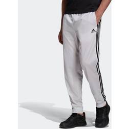 Adidas Essentials Warm-Up Tapered 3-Stripes Tracksuit Bottoms - Black Male