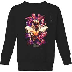 Marvel Avengers Endgame Splatter Sweatshirt - Schwarz