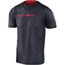 Troy Lee Designs Skyline Air Channel Bicycle T-Shirt, black-red, XL, black-red