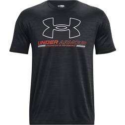 Under Armour Men's UA Training Vent Graphic Short Sleeve - Black