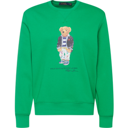 Polo Ralph Lauren Bear Fleece Sweatshirt - Cruise Green/Gris