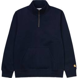 Carhartt Chase Neck Zip Sweat - Musta