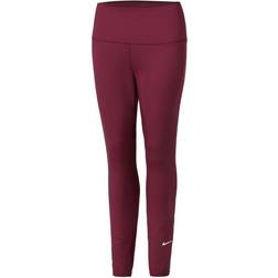 Nike Training One Dri-FIT Lyserøde højtaljede leggings med formende effekt Lyserød