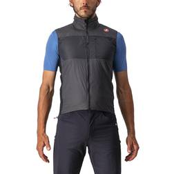 Castelli Unlimited Puffy Vest Cykelväst Herr Gris Foncé Noir