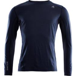 Aclima LightWool Sports Shirt - Navy Blazer/North Atlantic