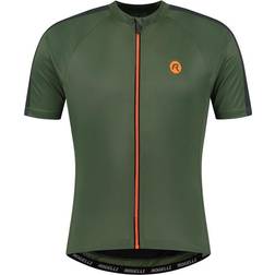 Rogelli Explore Short Sleeve Jersey - Green/Black