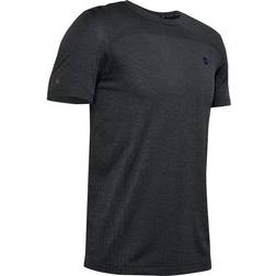 Under Armour Men's Rush Seamless Fitted Short Sleeve T-shirt - Black