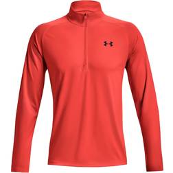 Under Armour Boy's Tech 2.0 Half Zip - Phoenix Fire Red