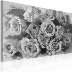 Arkiio Tolv roses triptych 60x40 Tavla