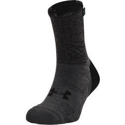 Under Armour Dry Run Mid-Crew Socks Unisex - Black/Jet Grey