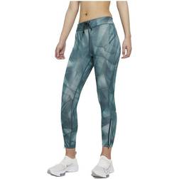 Nike Epic Faster Run Division Tights Women - Dark Teal Green/Reflevtive Silver