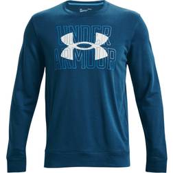 Under Armour Maglia a Maniche Lunghe Uomo Logo Crew - Multi-Colore