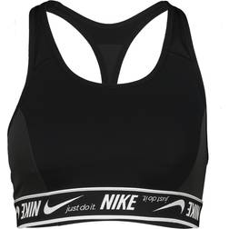 Nike Dri-fit Swoosh Sport-BH - Me Black/Black/White