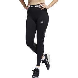 adidas Tech-Fit 3 Bar Leggings Black, Black, 2Xl, Women