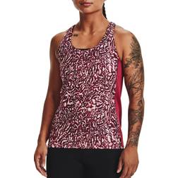 Under Armour Tanktop UA Fly By Printed Tank-PNK 1367605-664 Størrelse