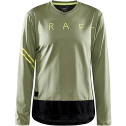 Craft Sweater Core Offroad Xt LS Jersey Women - Green/Black