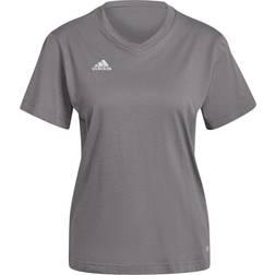 adidas Tränings T-Shirt Entrada Grå/Vit