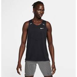 Nike Dri-Fit Rise 365 Camiseta - Negro/Gris