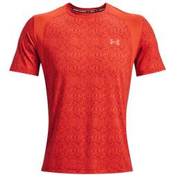 Under Armour Iso-chill Run Printed Ss T-shirt - Dark Orange