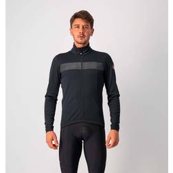 Castelli Raddoppia 3 Cykeljacka Light Black/Reflex