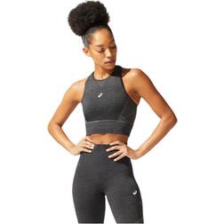 Asics T-shirt Korte Mouw Seamless Top - Grijs