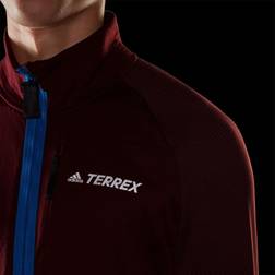 adidas Terrex Tech Flooce Fleecejakke Herre Bordeaux