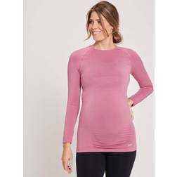 MP Women's Maternity Seamless Long Sleeve T-Shirt Mauve