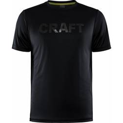 Craft Core Charge SS Tee - Black/Gelb