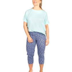 Missya Feline Pyjamas Blue/Green