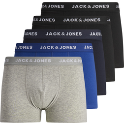 Jack & Jones Pakke med par boksershorts med tonede taljebånd-Sort
