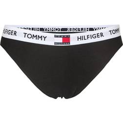 Tommy Hilfiger Panties with floral lace at the back, Brown