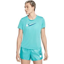 Nike W NK DF SWSH RUN SS, T-shirt, dame