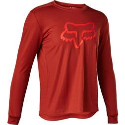 Fox Youth Ranger LS Jersey - Black