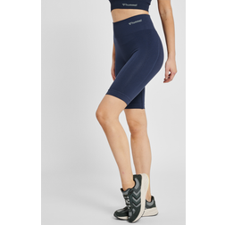 Hummel Tif Seamless Cyling Shorts - Tummansininen