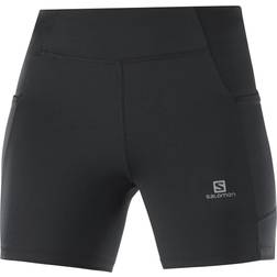 Salomon Women's Cross Run Short Tight BLACK/ Shorts