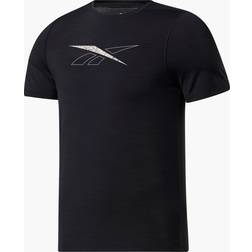 Reebok Camiseta de Fitness Workout Negro