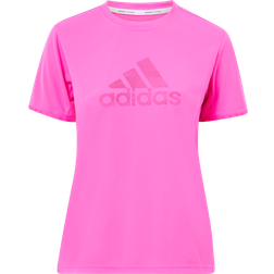 Adidas Necessi T-shirt Women - Screaming Pink/Wild Pink