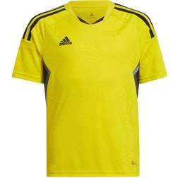 adidas Condivo 22 Match Day Voetbalshirt - Team Yellow/Black