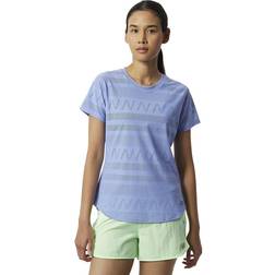 New Balance Women's Q Speed Jacquard Short Sleeve Vibrant Violet